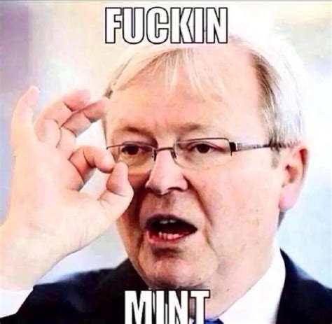 kevin rudd fuckin mint|57 Australian Politics Memes That Defined The 2010s